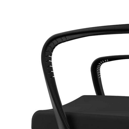 Ergonomická kancelářská židle s podnožkou Liftor Orca - černá