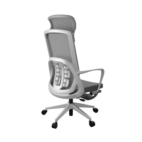 Kancelářská židle s podnožkou Liftor Orca - šedá 