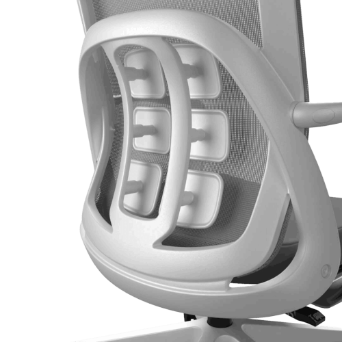 Kancelářská židle s podnožkou Liftor Orca - šedá 