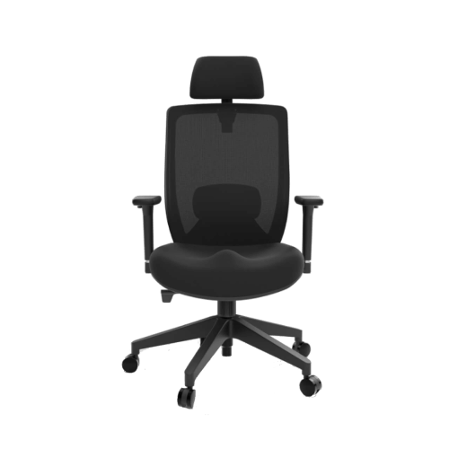 Ergonomická kancelářská židle Liftor Space, černá