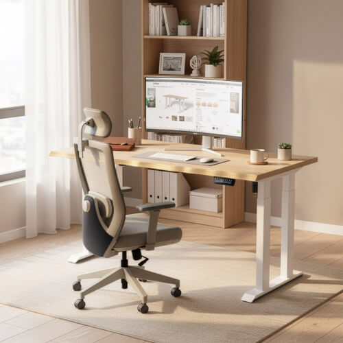 Polohovací stůl se čtyřmi nohami Liftor Rock