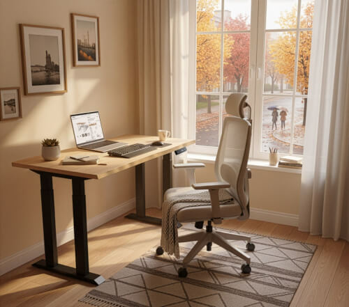 Polohovací stůl se čtyřmi nohami Liftor Rock