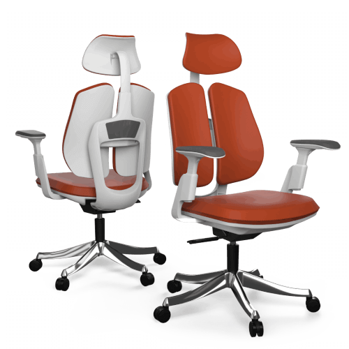 Liftor Active, oranžová (pravá kůže)