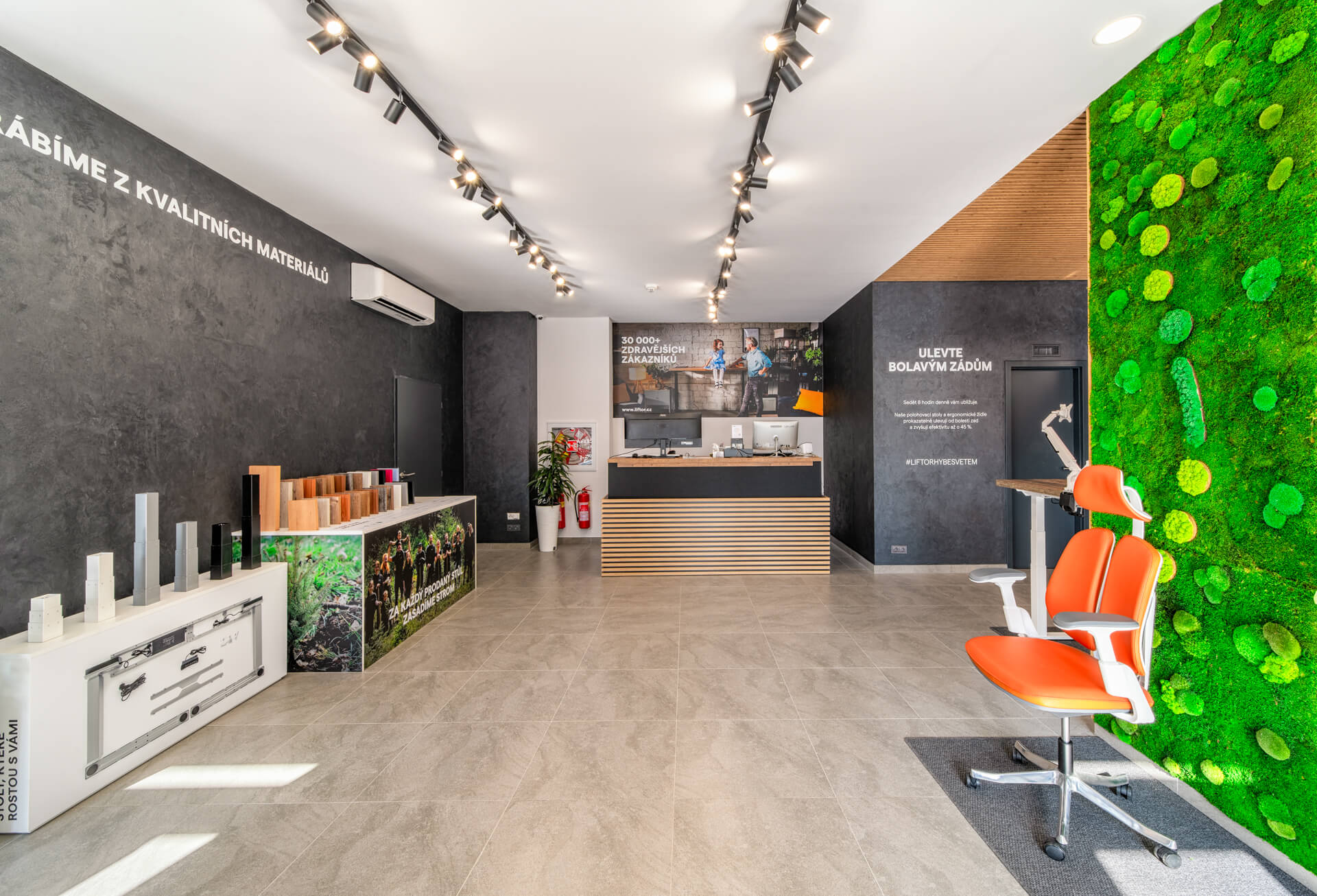 Showroom Liftor Praha